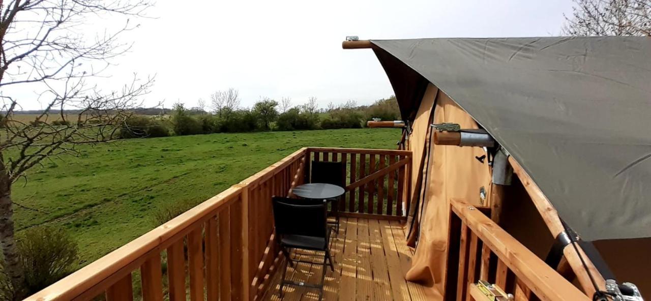 Tente Cabane Du Camping Hautoreille Bannes  Exterior photo