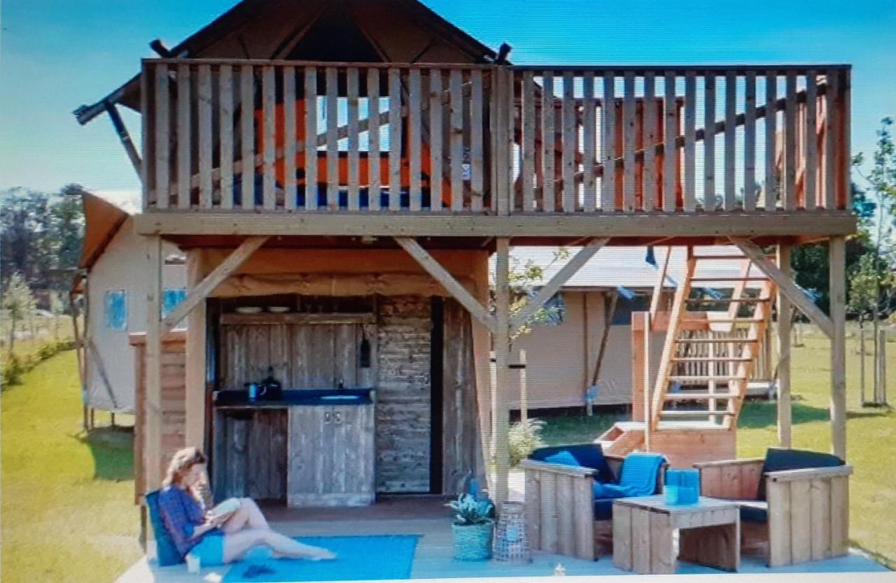 Tente Cabane Du Camping Hautoreille Bannes  Exterior photo